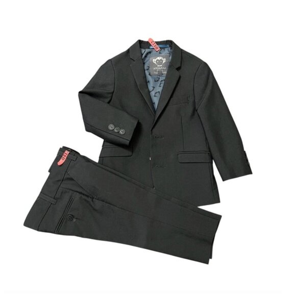 Appaman Boys 3Y Stylish Charcoal Gray Mod Suit - Picture 4 of 8